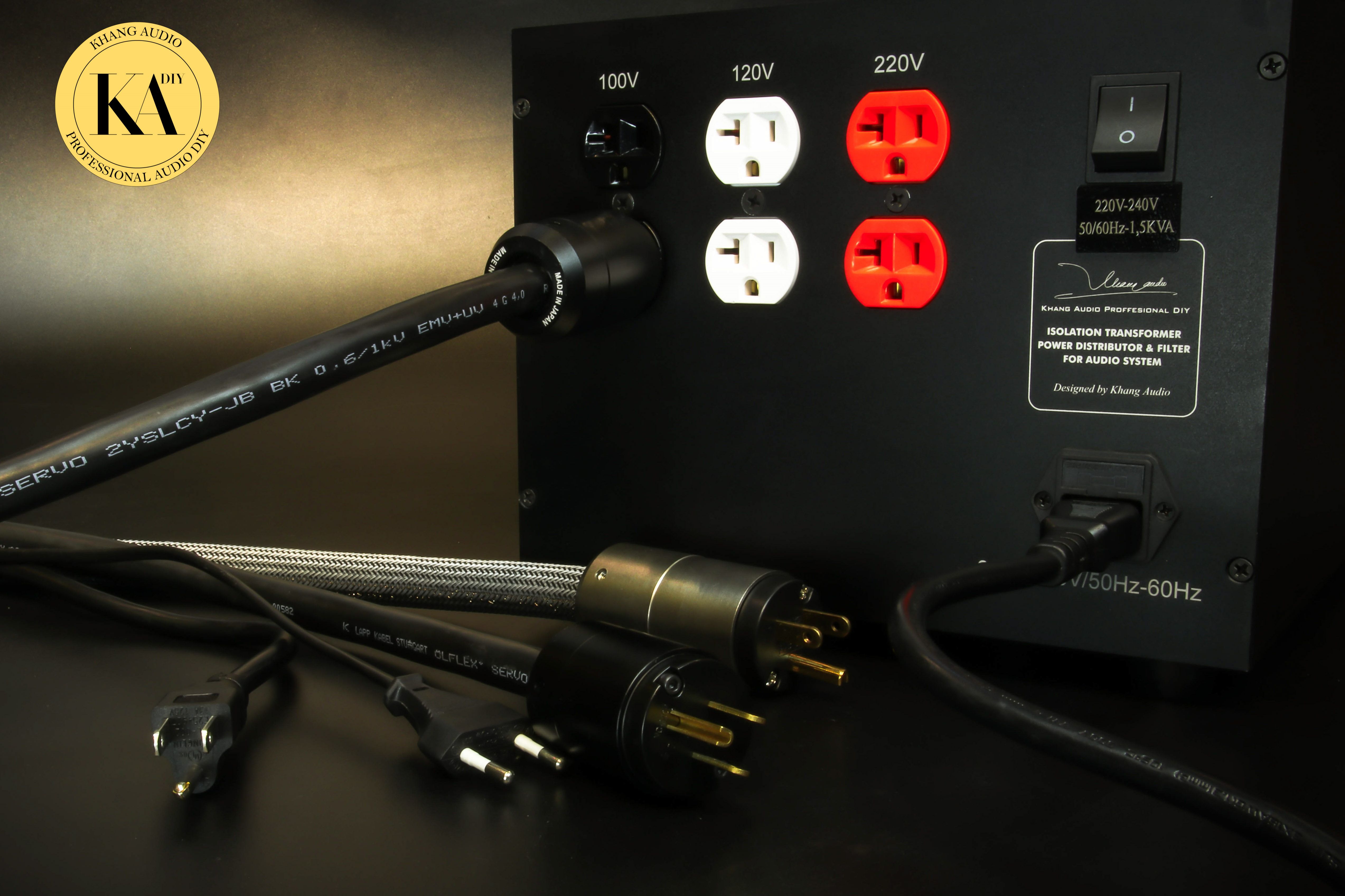 Biến Áp Cách Ly Xuyến CBK-1.5kva (100-120-220V) Khang Audio DIY