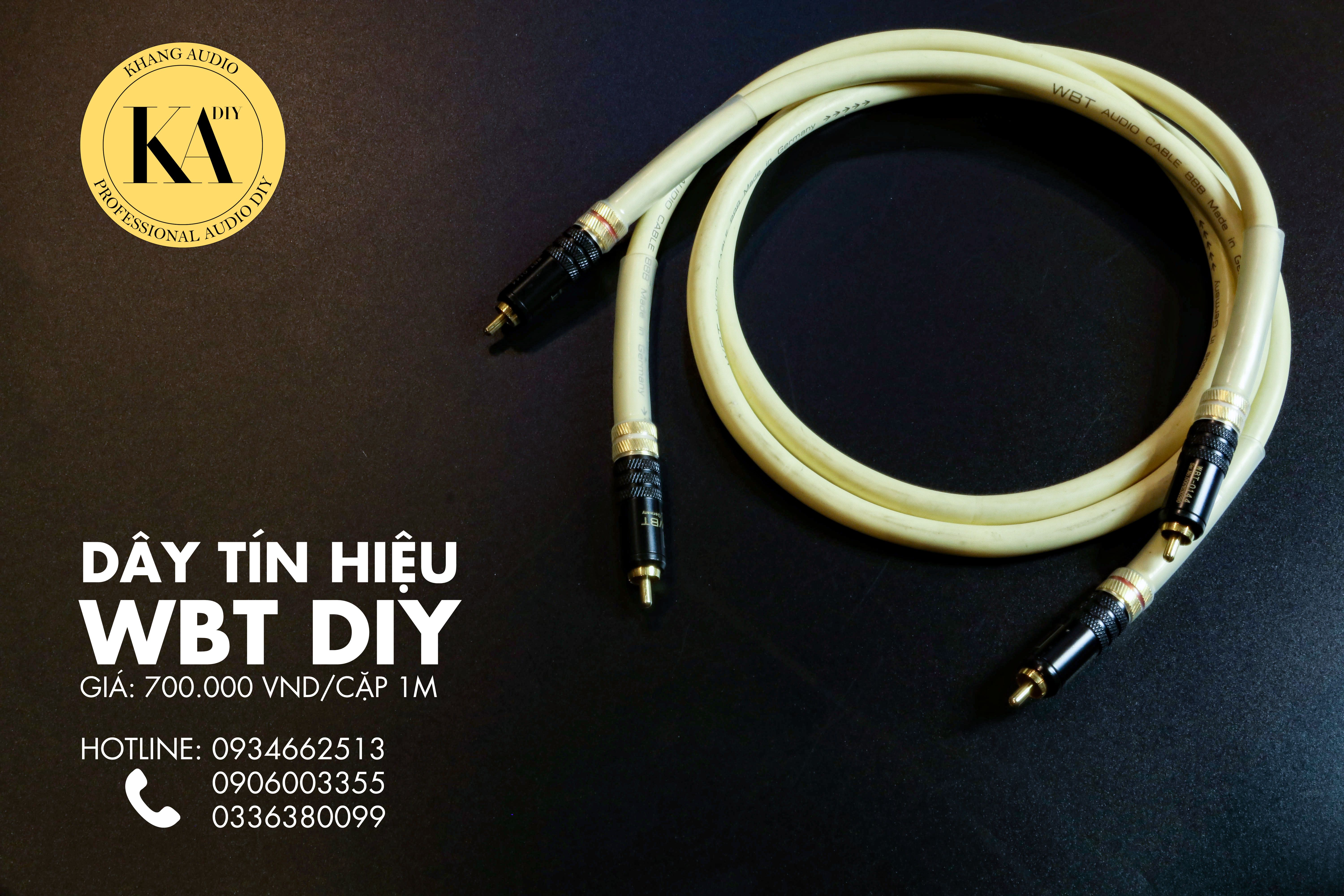 Dây Tín Hiệu AV WBT Đức DIY Khang Audio DIY 0336380099