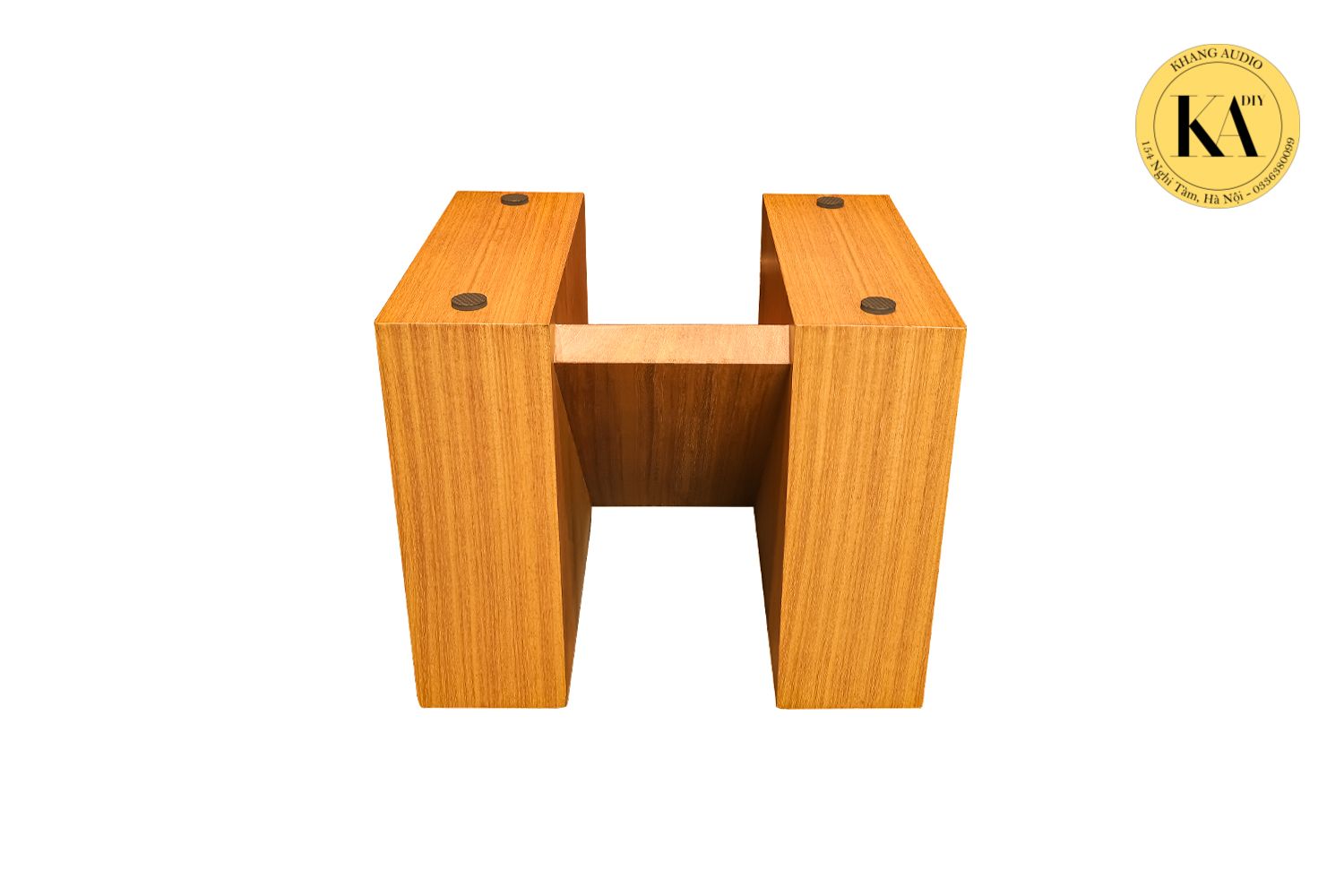 Ch&acirc;n loa gỗ g&otilde; đỏ cho loa cổ - ảnh 5