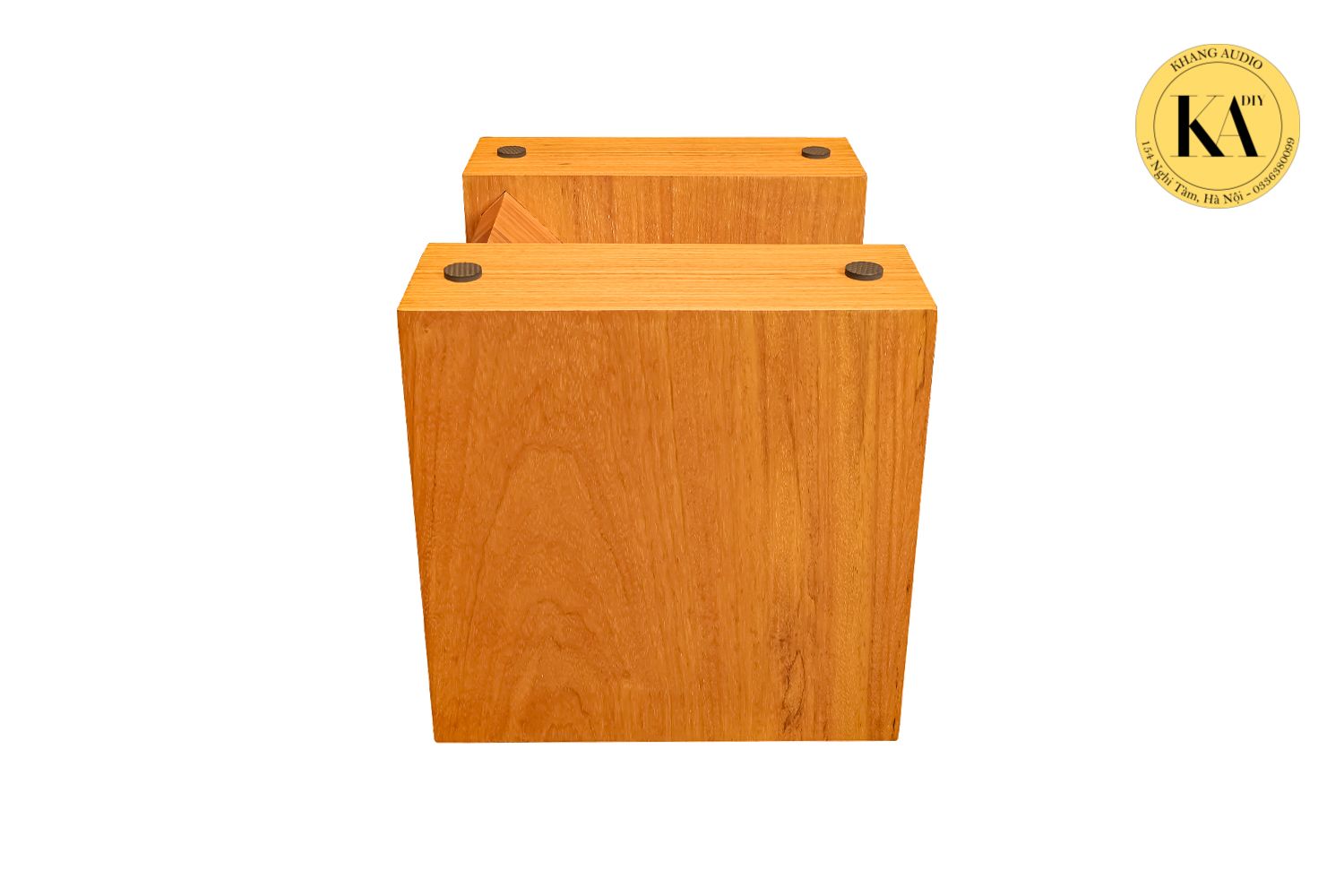 Ch&acirc;n loa gỗ g&otilde; đỏ cho loa cổ - ảnh 3