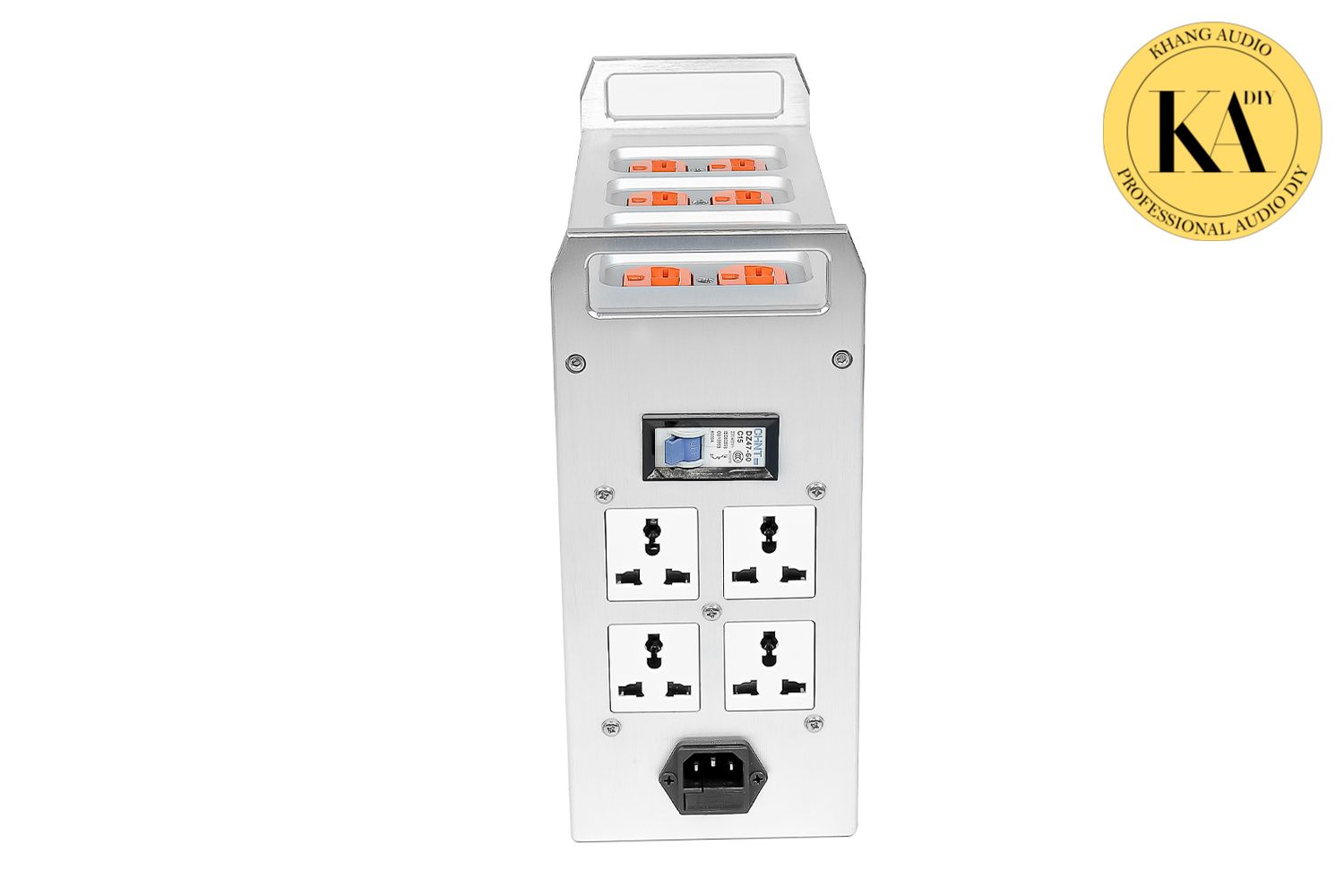 Mặt đầu lọc điện Schaffner 50A với ổ đa năng