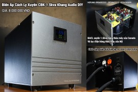 Biến Áp Cách Ly Xuyến CBK 1.5kva - Giải pháp cho hệ thống Audio sử dụng nhiều nguồn điện