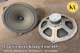 Review Loa Siemens Klang Film 405 - đầu bảng loa cổ về chất lượng và giá