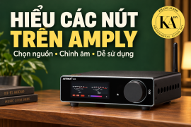 Các Nút Chức Năng Cơ Bản Thường Thấy Trên Amply: Hướng Dẫn Đầy Đủ Cho Người Mới Bắt Đầu