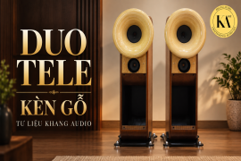 Duo Tele: tư liệu chế tác loa kèn gỗ tại Khang Audio