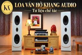 Loa ván hở những sản phẩm DIY của Khang audio