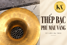 Thếp bạc và phủ màu vàng: tư liệu chế tác kèn loa tại Hạ Thái