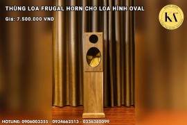 Thùng Loa Frugal Horn Cho Loa Hình Oval