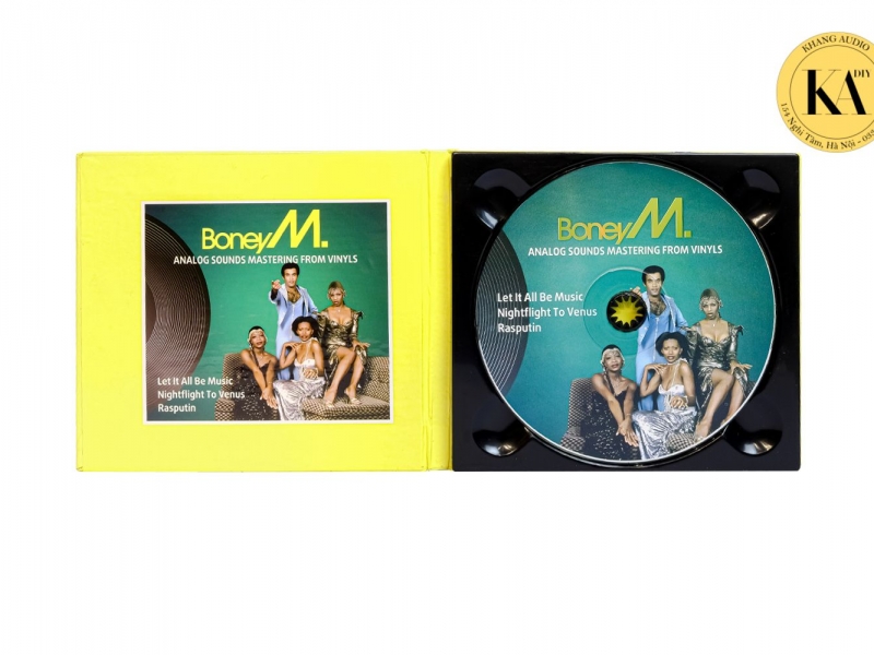 CD Boney M-Khang Audio