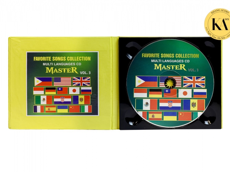 CD Master Favorite Songs Collection Vol.3Khang Audio